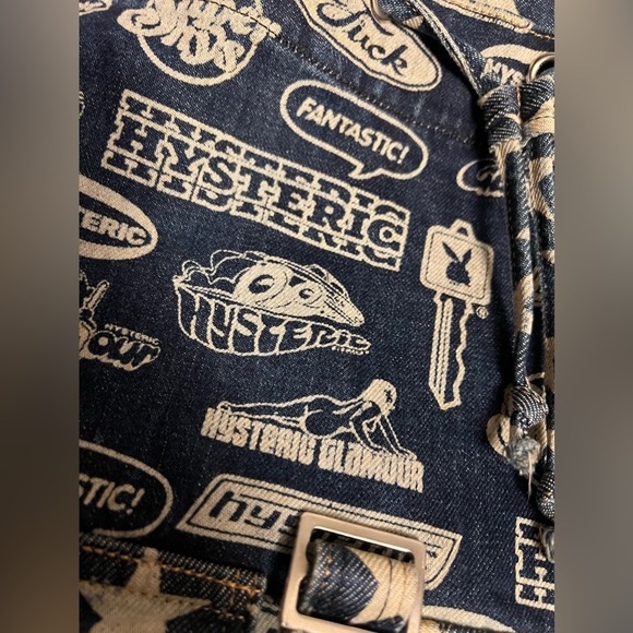 Vintage Hysteric Glamour denim backpack - Picture 5 of 15